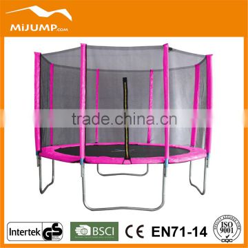6ft Pink Trampoline for Commercial Use