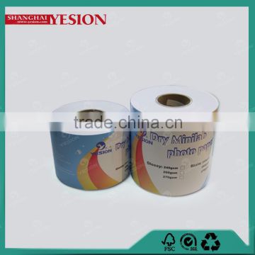 Yesion Waterproof Dry Labs/Minilab Glossy Photo Paper Used For Noritsu D701/Epson D700
