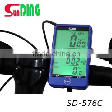 Multifunctional bicycle computer wireless four color cycle speedometer bicycle accessories