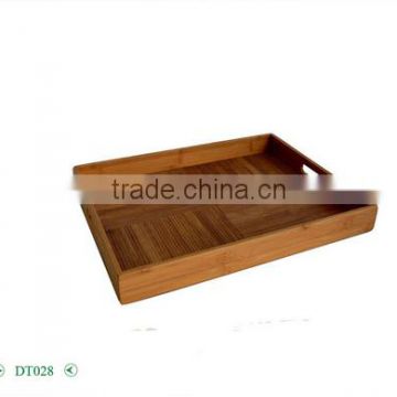DT028/Simply Bamboo Extra Large Bamboo Wood Rectangle Serving Tray