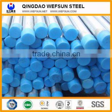 High stress top quality Galvanized Pipe with End Caps