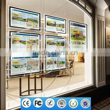 2016 New Sign Advertising Idea Real Estate Led Panel A4