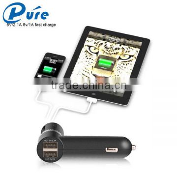 Aux Bluetooth Car Kit 3.5mm Audio Music Receiver Car Kit with USB Car Charger Adapter Support Hands-Free Calling
