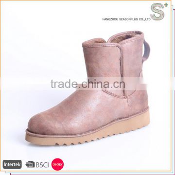 Professional manufacture cheap cheap snow boot for girls