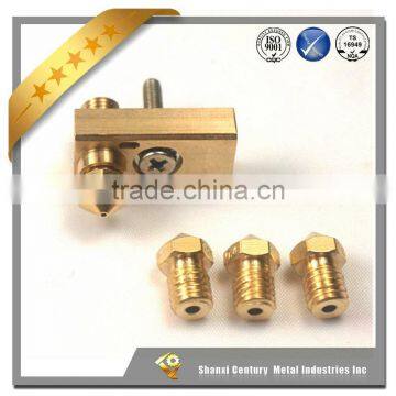 cnc 3d print parts brass block