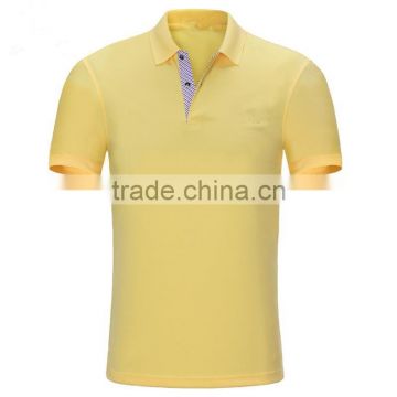 custom men cotton short sleeved blank Polo shirt with tiny pocket