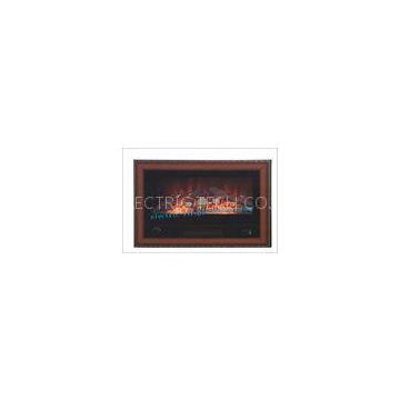 Luxury Black Indoor Home Decorators Electric Fireplace With Steel Body