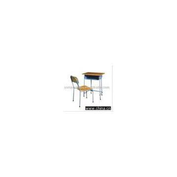 single school desk and chair, single school desk, single school chair, school  furniture