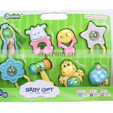 Plastic baby rattle toys,baby shaking toys,baby bell toys,baby rattle squeaky toy