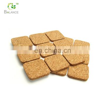 amazon supplier customized size self adhesive cork pads table protector furniture pad