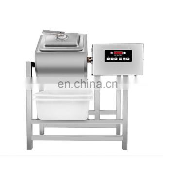 Electric meat food stuffing filling mixer/vacuum double axis meat mixer