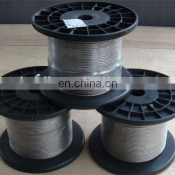 AISI 316 316L Non-magnetic Stainless Steel Wire Rope