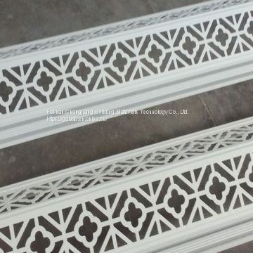 Specifications 600mm X 600mm For Office Building & Resort Carved Aluminum Veneer
