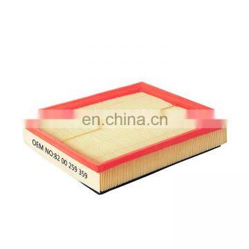 auto spare parts car auto parts air filter 8200259359