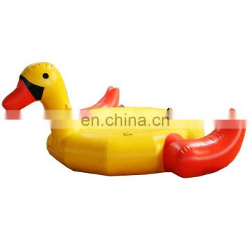 New design!!! Factory price inflatable duck boat /floating water sport on sale