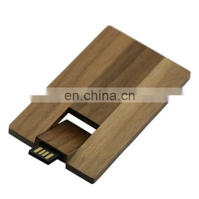 Wooden/Bamboo Card Series USB 2.0 Memory Stick Flash pen Drive 4GB-32GB