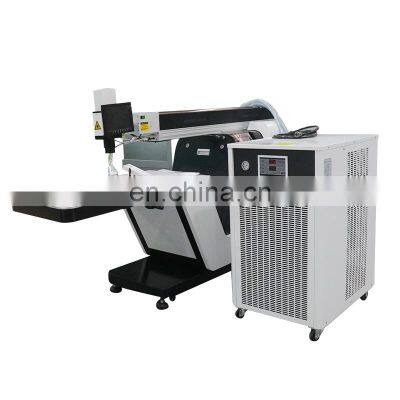 Good character easy operation deft design cnc laser welding machine advertising word welding