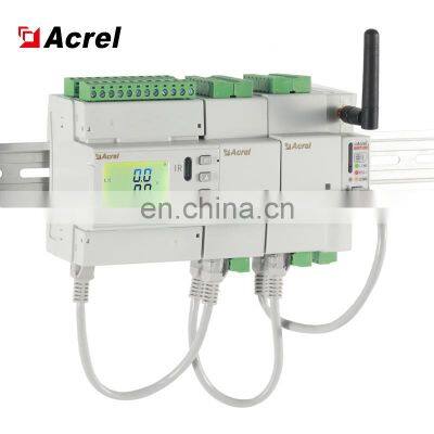 Acrel smart multi function AC energy meter temperature residual current DO/DI 4G 2G LoRaWAN 868MHz Lora NB-IoT kwh meter ADW210