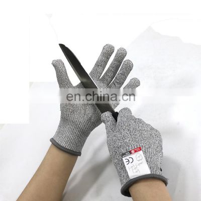 Level 5 HPPE Liner Glove Cut Resistant Glove Safety Work Glove