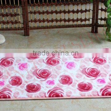 rose printed bath mats memory foam bath mat
