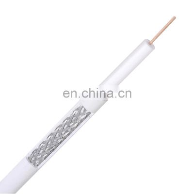 HD CCTV Camera Cable Double Shield SYWV 75-7-4P RG6 RG6/U Coaxial Cable For TV CATV Satellite