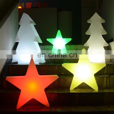 led outdoor star /outdoor LED tree star snow shape Christmas holiday led lights for home decoration and parties