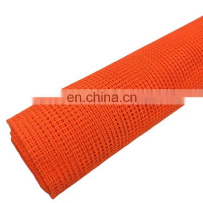4'x150' Orange Safety Netting Roll Flame Retardant NFPA701 PE Debris Netting for Construction