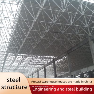 Customized Fabrication Steel Space Frame Metal Galvanized Steel Structure Residential Building