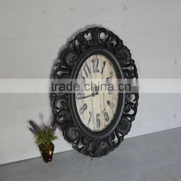 decorative wood wall clock