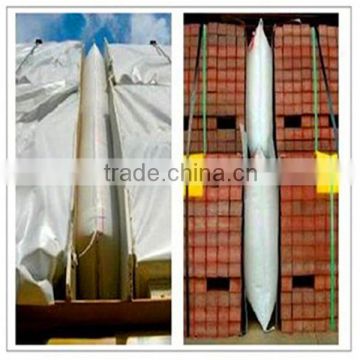 Intermodal container securing load truck kraft paper dunnage bag