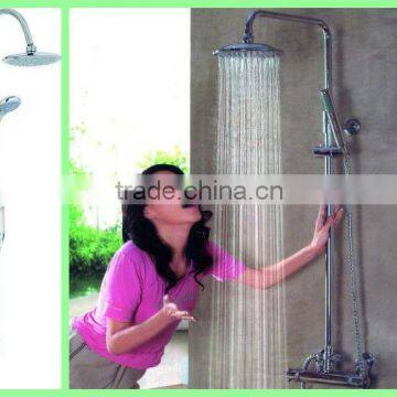 New design bathroom shower set with double shower heads