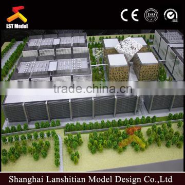 real estate developer architecturing building model making