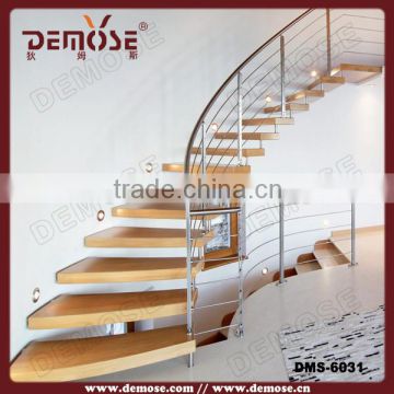 modern stair treads / stair railing from demose/galvanized stair treads
