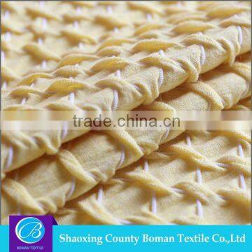 China supplier new Dress Knitted jacquard shirting fabric