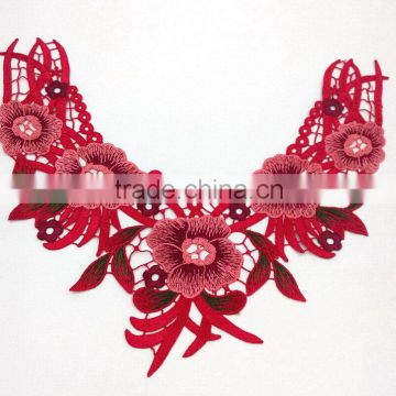 Fashionable Cheapest high quality lace neck