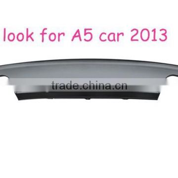 S5 look bumper rear lip for audi A5 2013 car