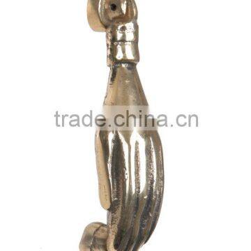 DOOR KNOCKER, BRASS DOOR KNOCKER, HAND DOOR KNOCKER