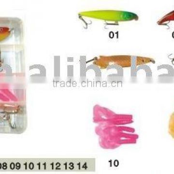 fishing lure,fishing bait,soft lure fishing tackle boxes