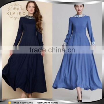 Designer Ladies Muslim Style Design Long Dress for Women