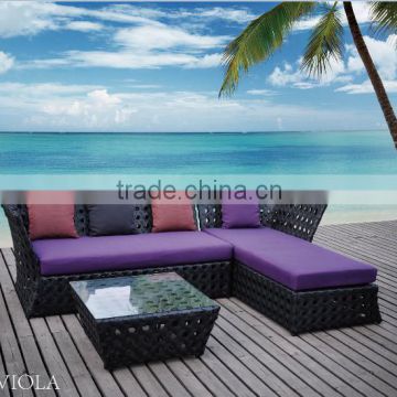 Hot sale outdoor rattan wicker sofa sets