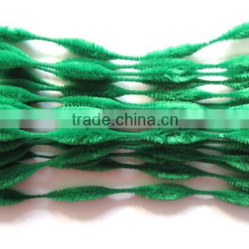 Chirstmas Decoration Green Bumpy Chenille Stems