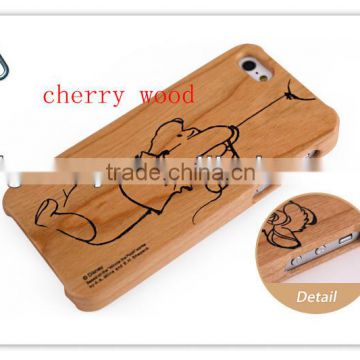 Cartoon wooden back cover