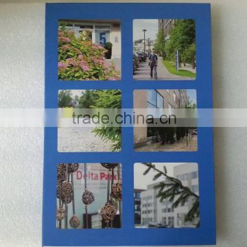 Super popular 4.3" hard cover video greeting brochure card for advertising