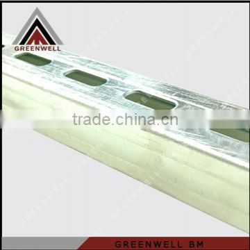 China gold supplier high quality steel c channel purlin