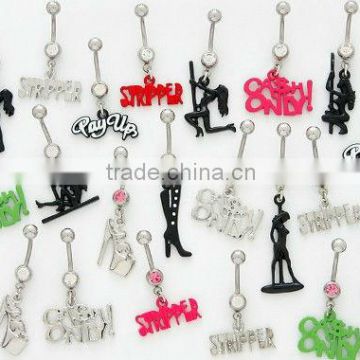 STRIPPER VALUE-MIX BELLY RINGS body jewelry