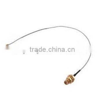 RP-SMA Female (male pin) Center Jack to IPX Female cable - 8.5"