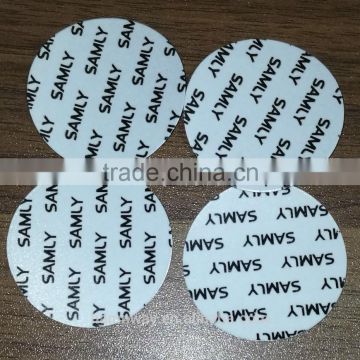 heat induction PP coating aluminum foil seal liner&wad&lids with logo printed
