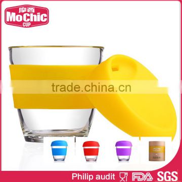 Mochic 8OZ Plastic Tritan Coffee Mug with lid