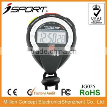 waterproof anti-shock CE RoHs large LED display digital stopwatch