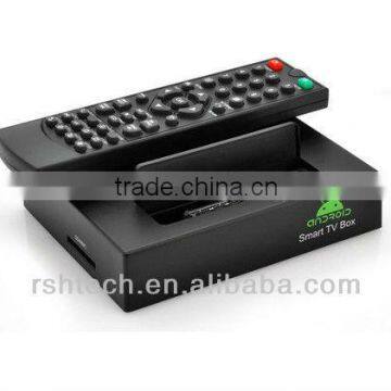 hd 1080P media player andorid tv box , Supports Google TV Market, XBMC Miracast and DLNA